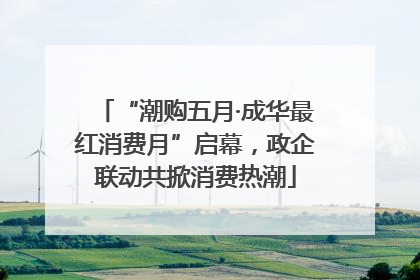 “潮购五月·成华最红消费月”启幕，政企联动共掀消费热潮