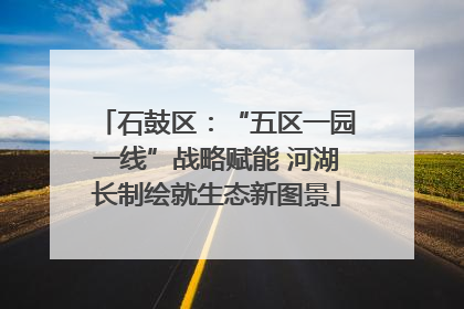 石鼓区：“五区一园一线”战略赋能 河湖长制绘就生态新图景