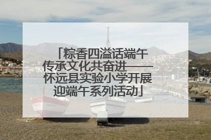 粽香四溢话端午 传承文化共奋进——怀远县实验小学开展迎端午系列活动