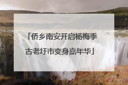侨乡南安开启杨梅季 古老圩市变身嘉年华