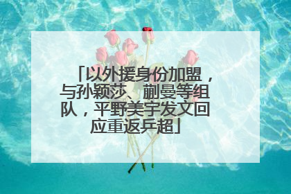 以外援身份加盟，与孙颖莎、蒯曼等组队，平野美宇发文回应重返乒超