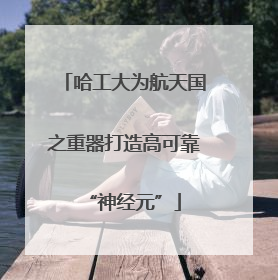 哈工大为航天国之重器打造高可靠“神经元”