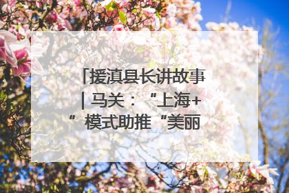 援滇县长讲故事｜马关：“上海+”模式助推“美丽产业”幸福绽放