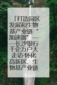 打造园区发展和生物基产业链“加速器”——长沙银行千企万户大走访·怀化高新区、生物基产业链专场活动举行