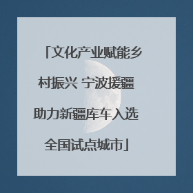 文化产业赋能乡村振兴 宁波援疆助力新疆库车入选全国试点城市