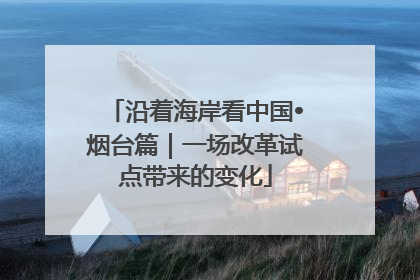 沿着海岸看中国•烟台篇｜一场改革试点带来的变化