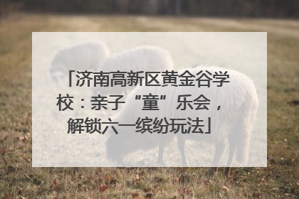 济南高新区黄金谷学校：亲子“童”乐会，解锁六一缤纷玩法