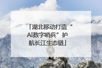 湖北移动打造“AI数字哨兵”护航长江生态链
