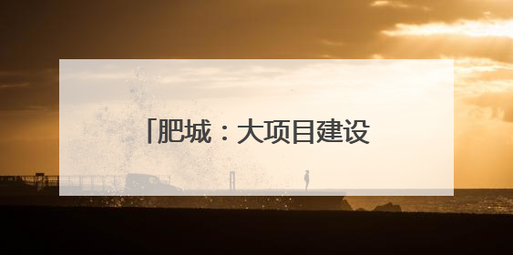 肥城：大项目建设串起乡村振兴链