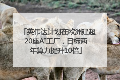 英伟达计划在欧洲建超20座AI工厂，目标两年算力提升10倍
