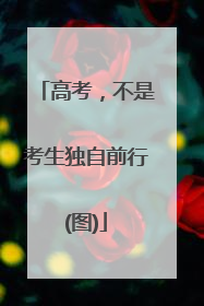高考，不是考生独自前行(图)