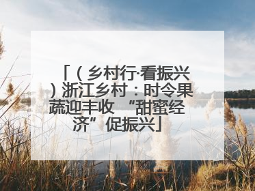 （乡村行·看振兴）浙江乡村：时令果蔬迎丰收 “甜蜜经济”促振兴